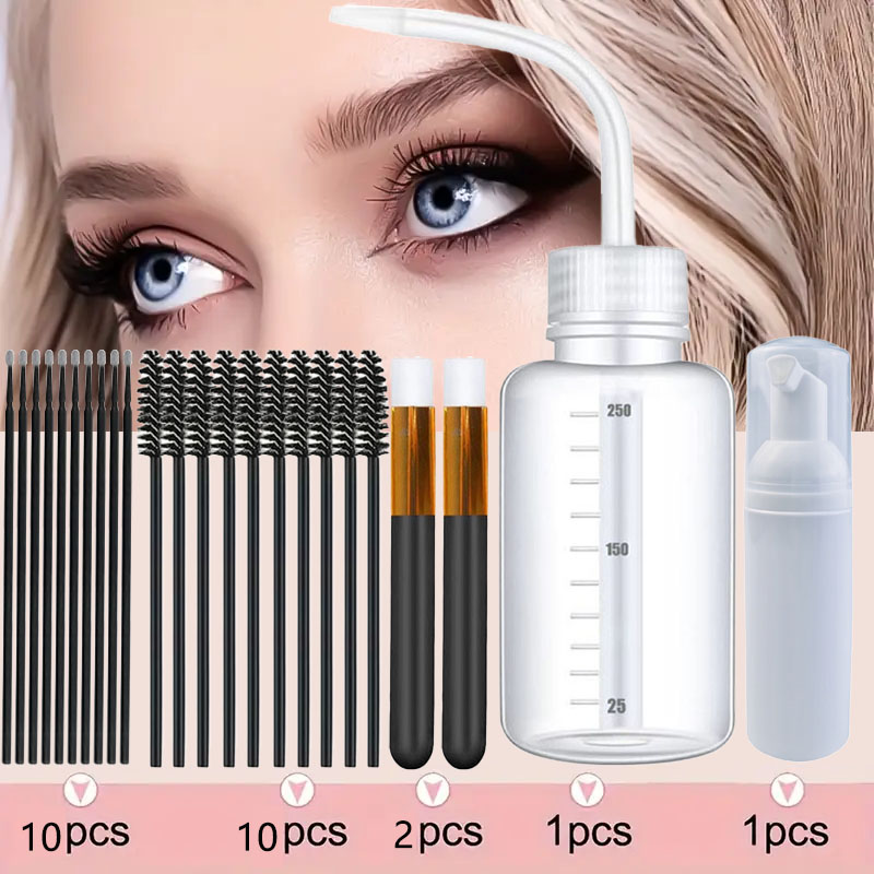 Eyelash Extension Wash Kit - طقم تنظيف رموش صناعية 23 و