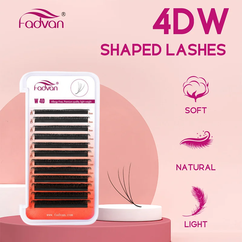 Eyelash Extension Volume Styles - FADVAN 4D W شكل مراوح حجم
