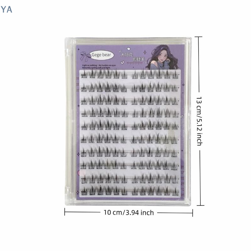 Eyelash Extension Maps - 【SA】【SA】رموش صناعية بدون غراء بتصميم شمسي،