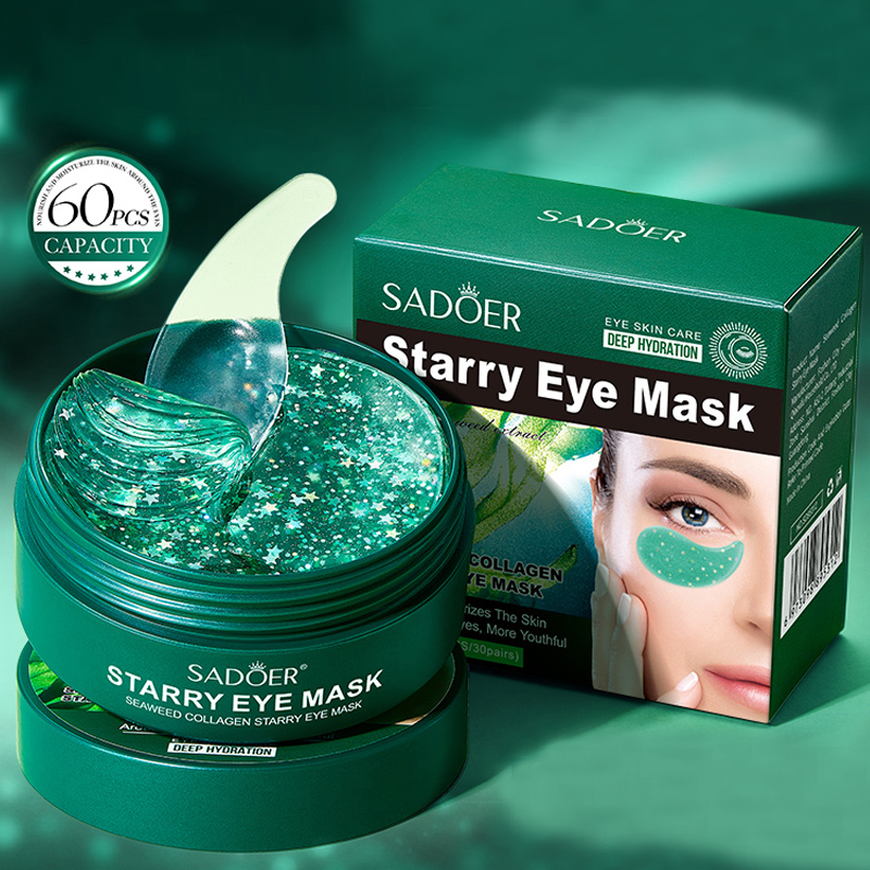 Eye Pad Collagen - 60 قطعة/علبة قناع عين من الأعشاب