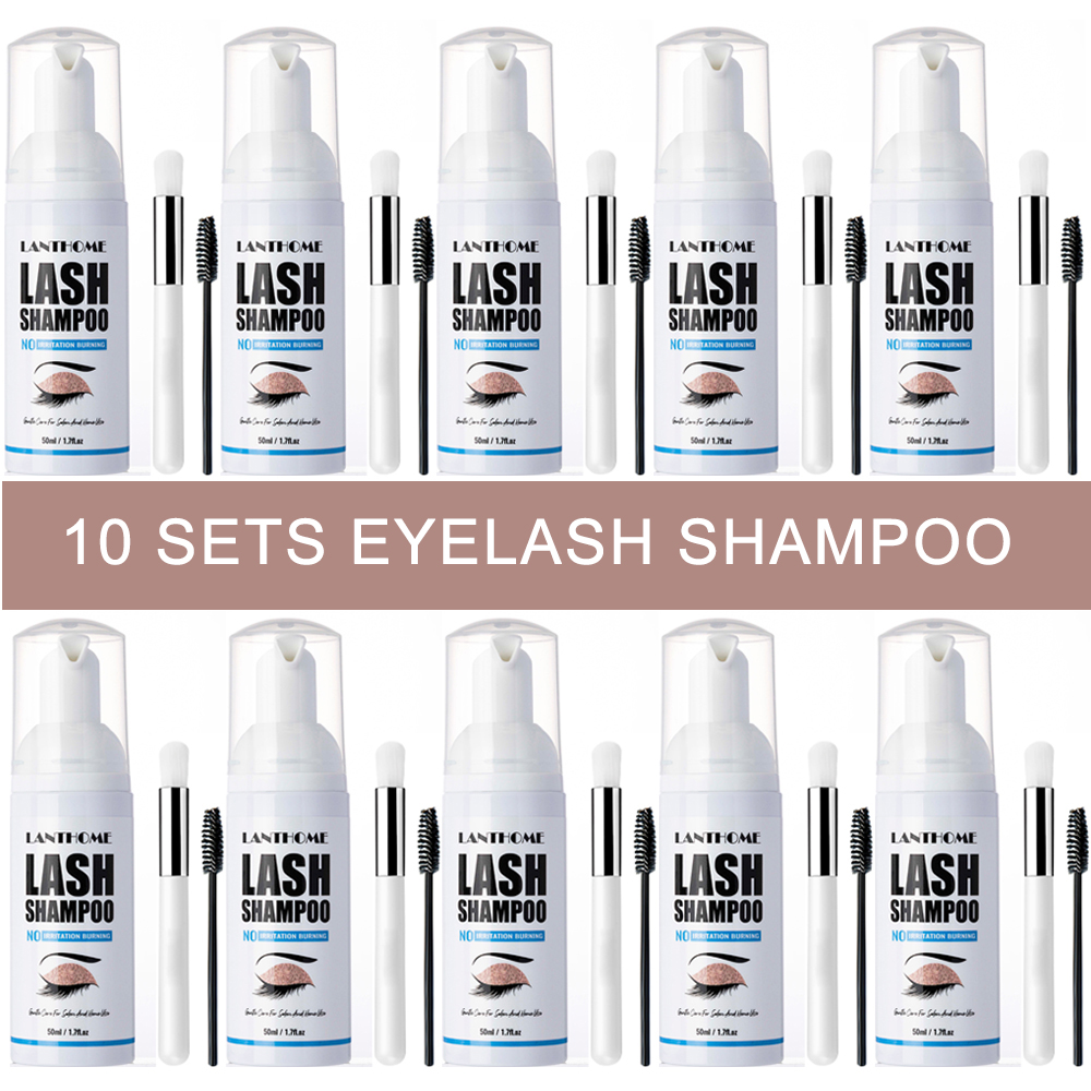 Eyelash Extension Wash Kit - 50 مللي Lanthome Pro رمش تمديد