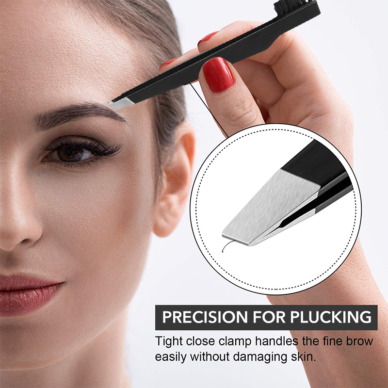 Eyelash Extension For No Eyelid - ملقط حواجب من الفولاذ المقاوم للصدأ
