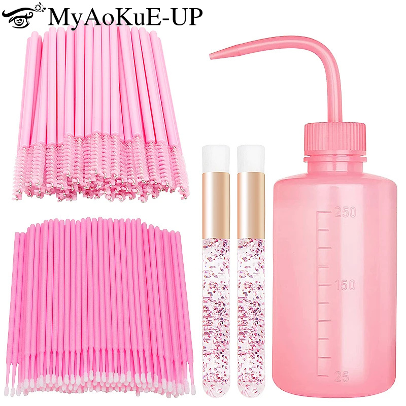 Eyelash Extension Wash Kit - 153 قطعة/المجموعة رمش تمديد لوازم عدة