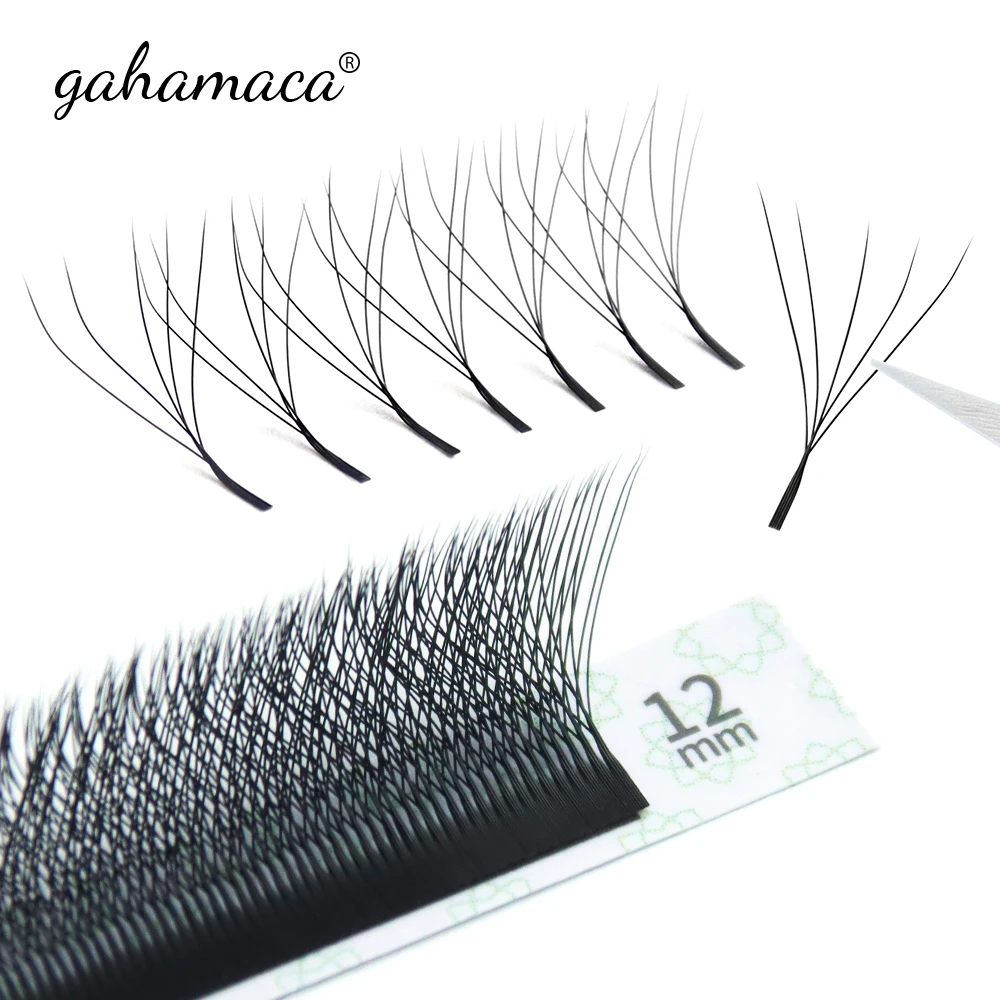 Eyelash Extension Volume Styles - GAHAMACA W-شكل رمش ملحقات ثلاثية الأبعاد/4D/5D