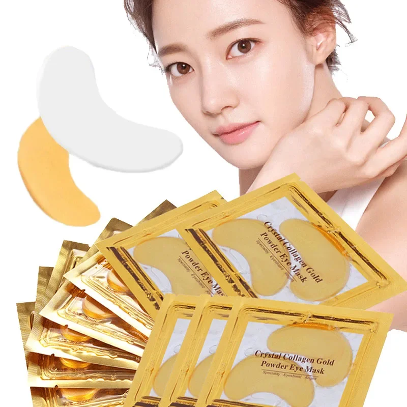 Eye Pad Collagen - 5 زوج الذهب قناع عين بقع