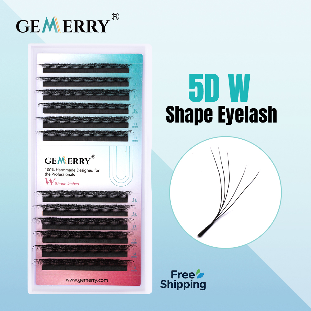 Eyelash Extension Volume Styles - رموش GEMERRY 5D على شكل W،