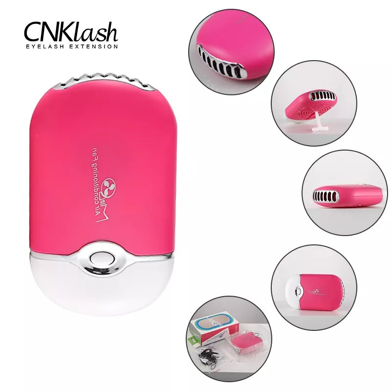 مروحة رموش صغيرة USB سريعة الج - مراجعة Eyelash Extension Fan وسعره