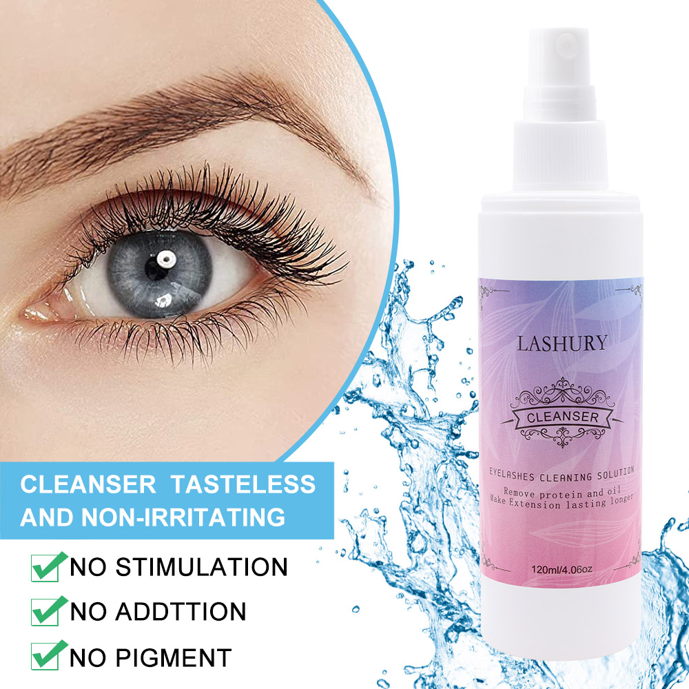 رمش التطهير موس مجموعة الجفن ر - مراجعة Eyelash Extension For No Eyelid وسعره