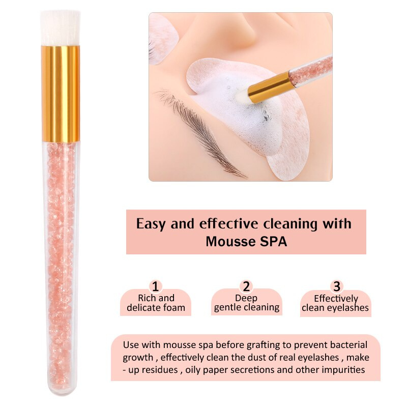 مجموعة تنظيف الرموش الاصطناعية - مراجعة Eyelash Extension Wash Kit وسعره
