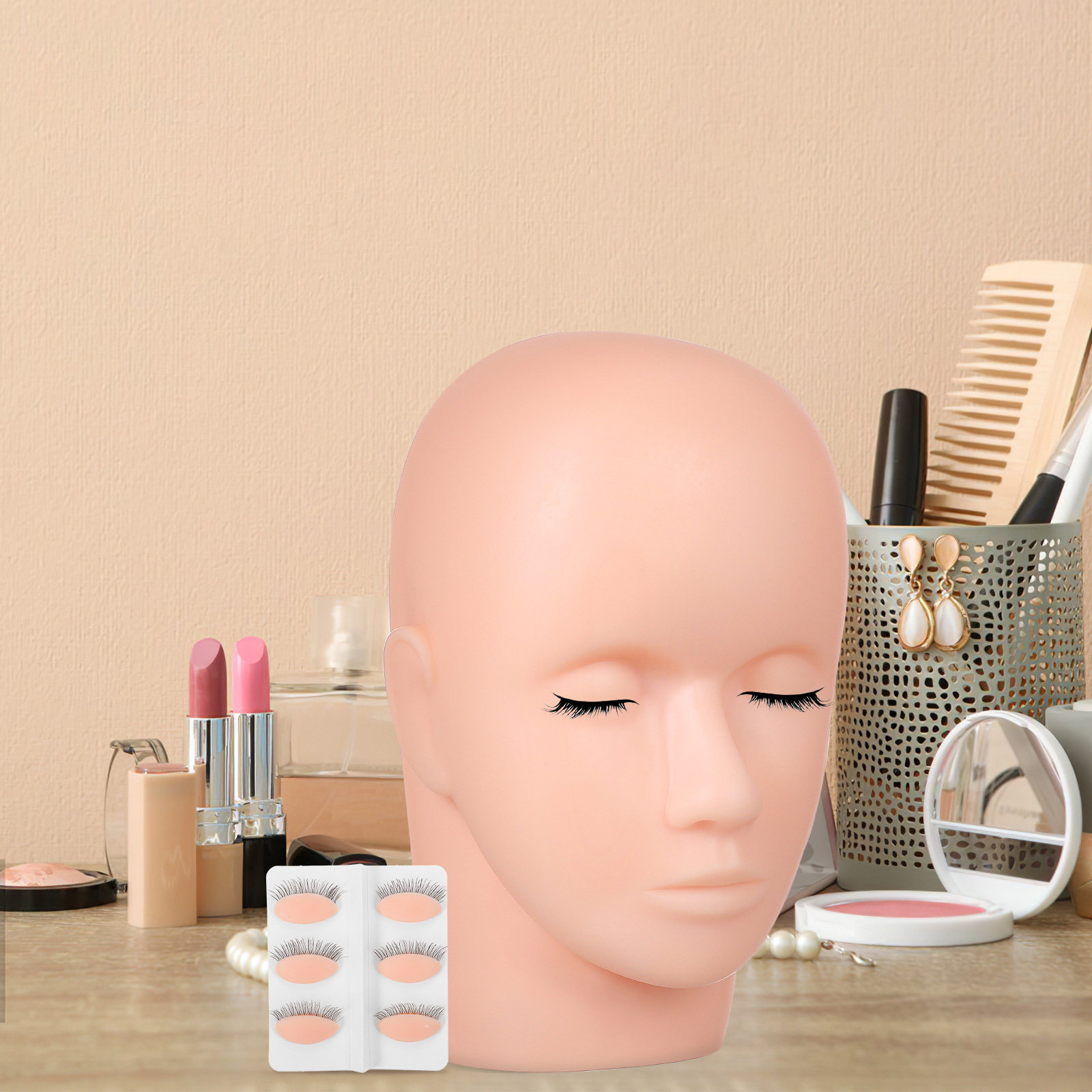 3 أزواج من قوالب الجفون الواقع - مراجعة Eyelash Extension For No Eyelid وسعره