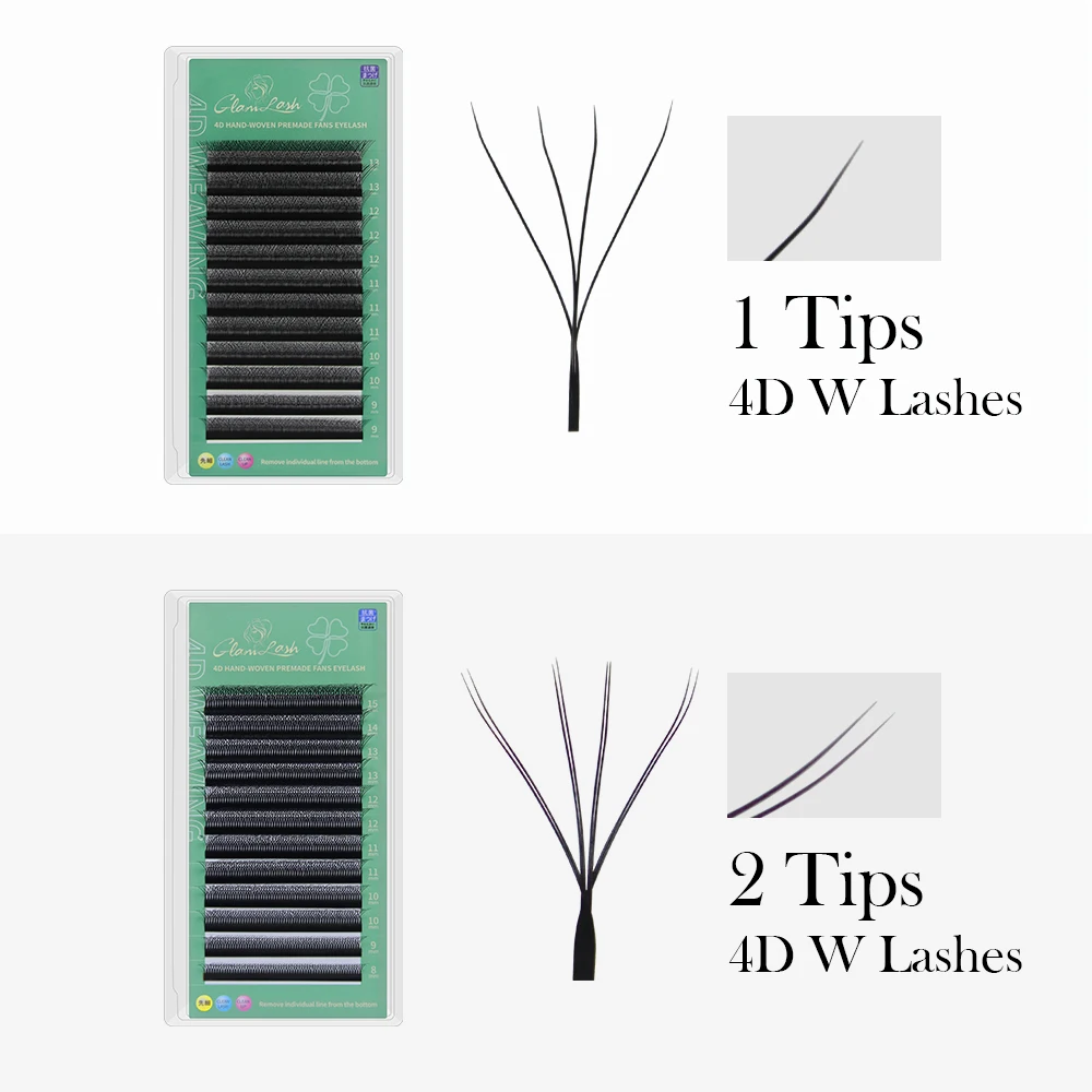 وصلات رموش على شكل W ، حجم مسب - مراجعة Eyelash Extension Volume Styles وسعره