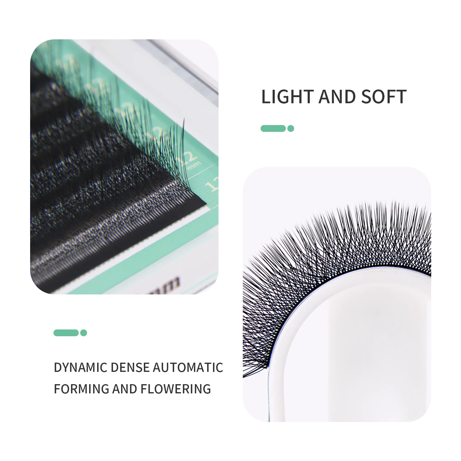 وصلات رموش على شكل W ، حجم مسب - مراجعة Eyelash Extension Volume Styles وسعره