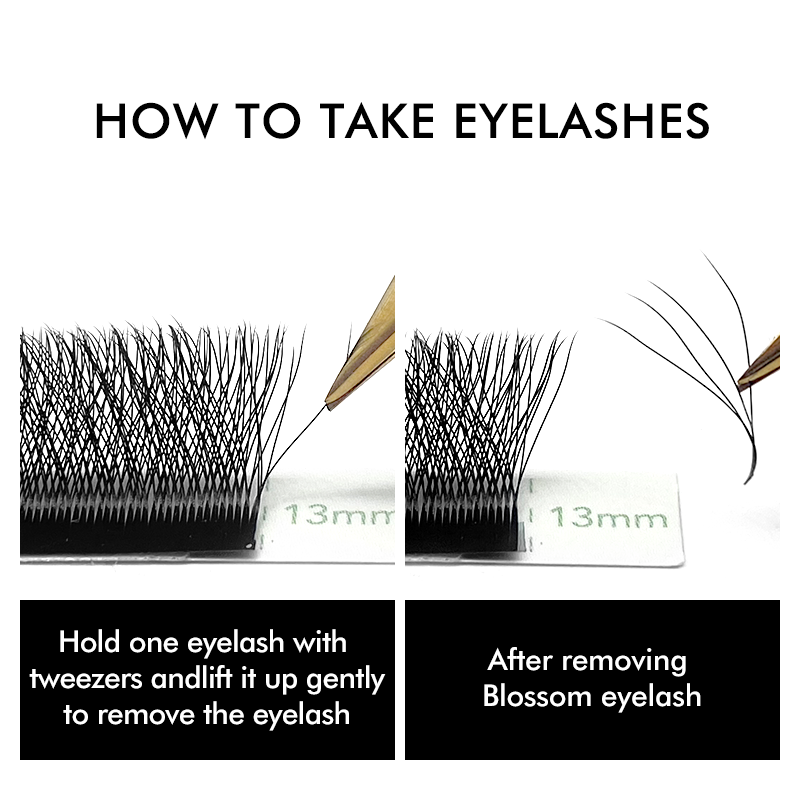 NATUHANA W-شكل 4D 5D حجم رمش م - مراجعة Eyelash Extension Fan وسعره