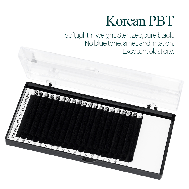 لوازم ملحقات الرموش الفردية ،  - مراجعة Eyelash Extension Korean وسعره