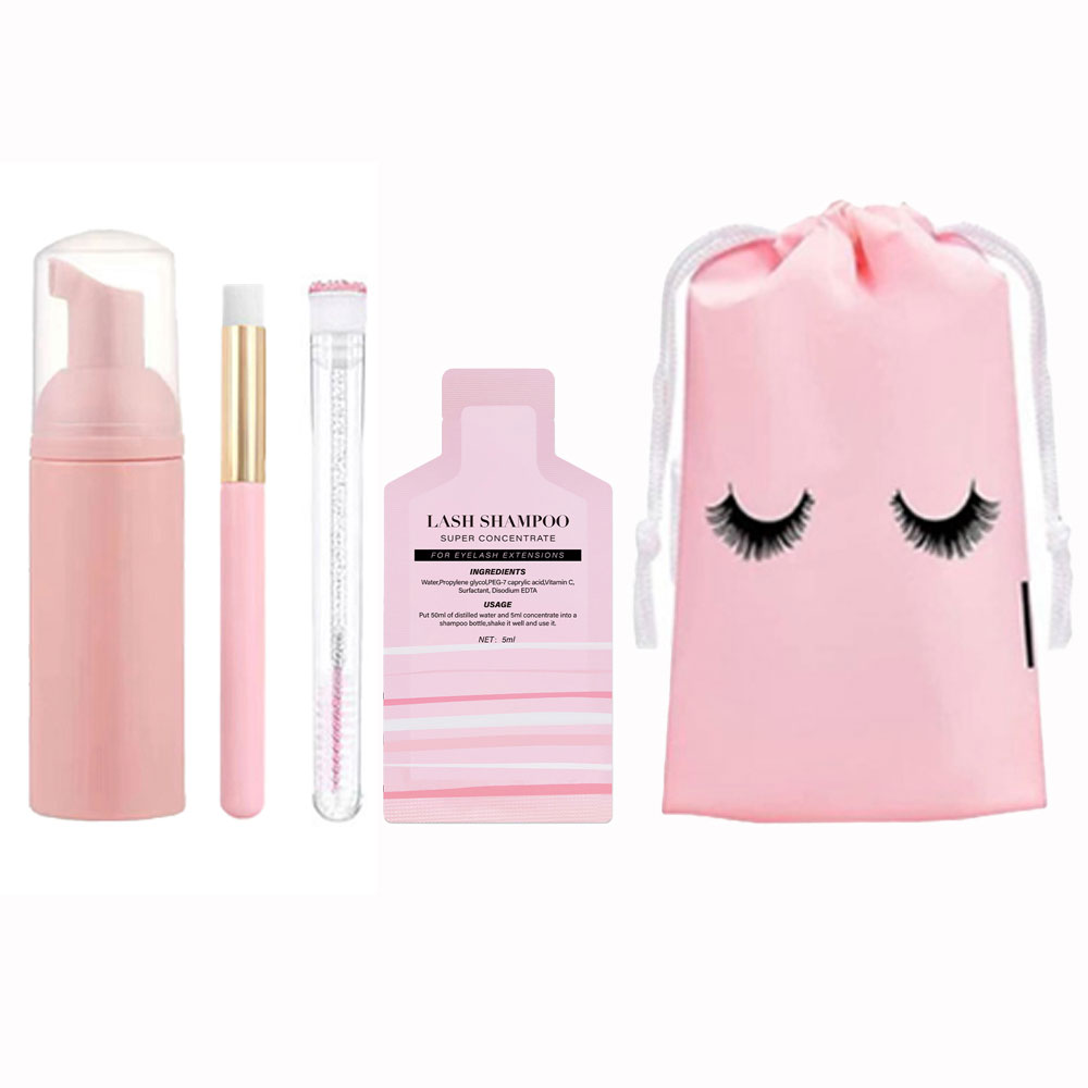 رمش تمديد الشامبو رغوة كيت 60  - مراجعة Eyelash Extension Wash Kit وسعره