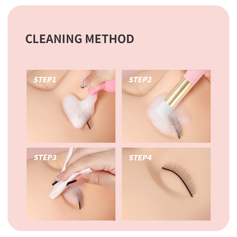رمش تمديد الشامبو رغوة كيت 60  - مراجعة Eyelash Extension Wash Kit وسعره