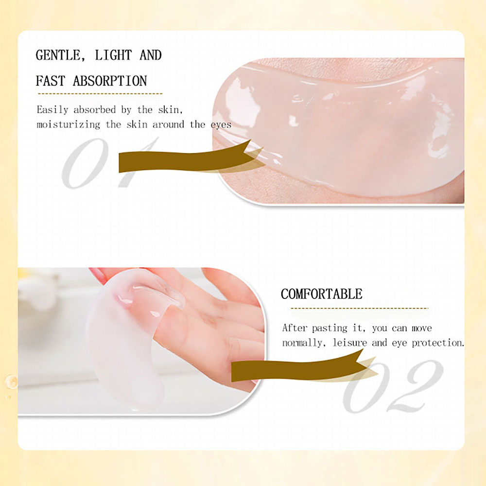 10 قطعة = 5 زوج قناع عين الكول - مراجعة Eye Pad Collagen وسعره