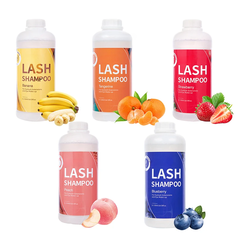 1L رمش منظف رغوة لاش الشامبو ل - مراجعة Eyelash Extension Wash Kit وسعره
