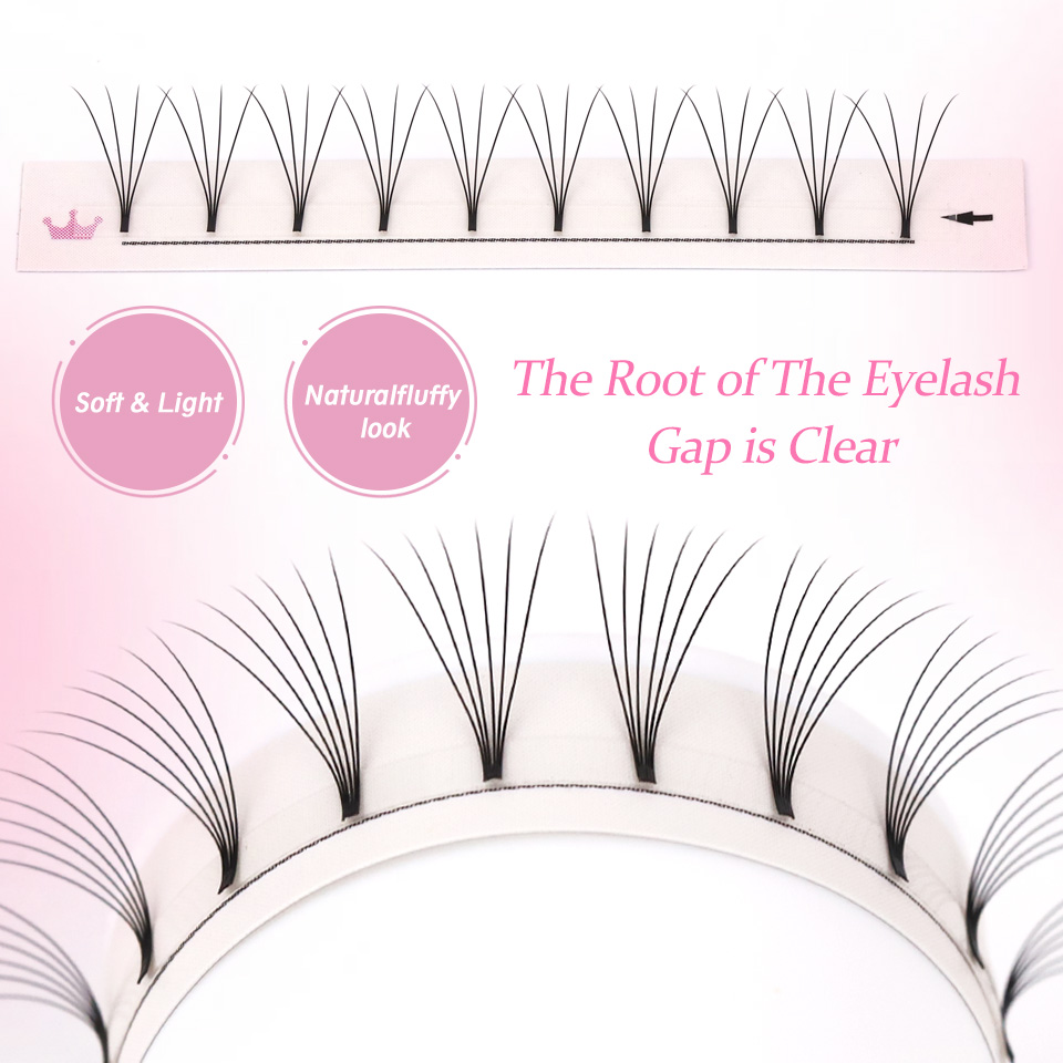 AGUUD مراوح حجم طبيعية ناعمة م - مراجعة Eyelash Extension Fan وسعره