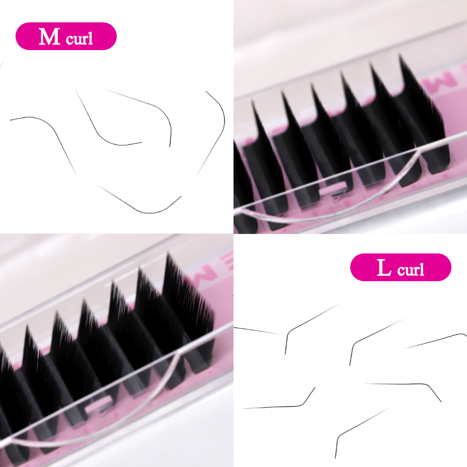 رموش صناعية سوداء ناعمة طبيعية - مراجعة Eyelash Extension Korean وسعره