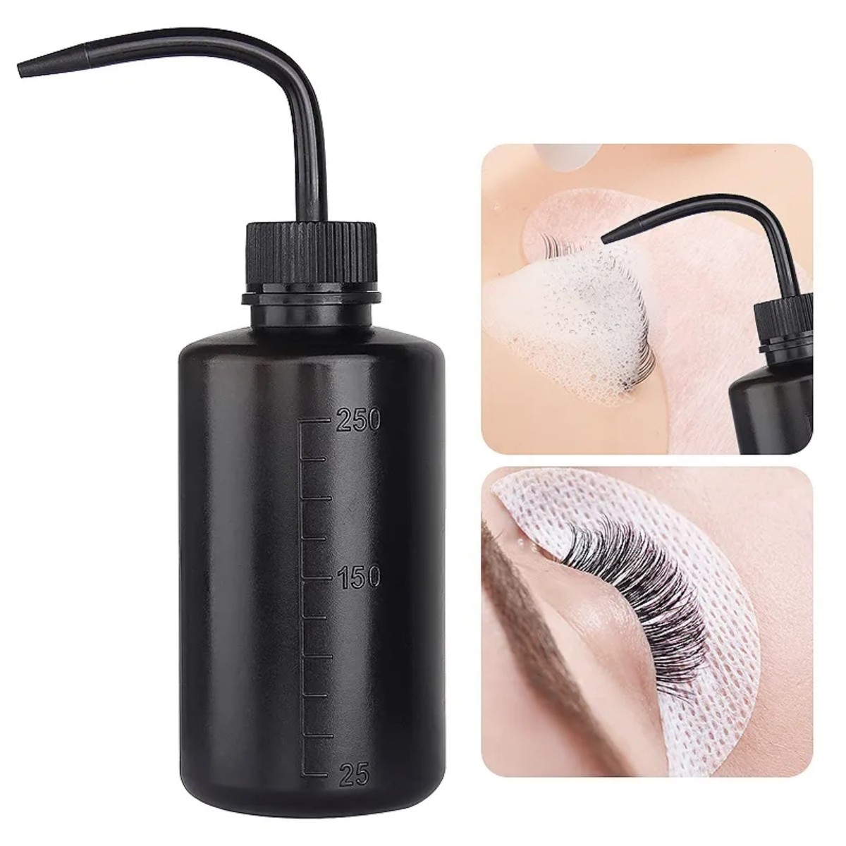 1 قطعة 250 مللي رمش تنظيف غسل  - مراجعة Eyelash Extension Wash Kit وسعره