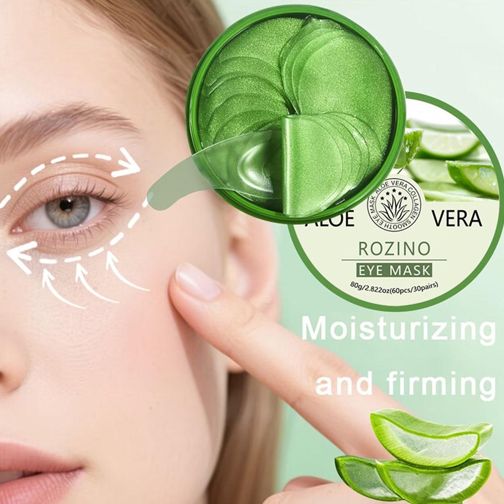60 قطعة من أقنعة العين بالصبار - مراجعة Eye Pad Collagen وسعره