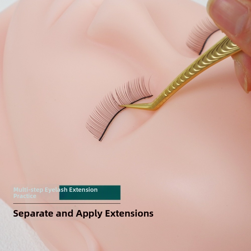 نموذج تدريب جديد لتمديد الرموش - مراجعة Eyelash Extension For Men وسعره