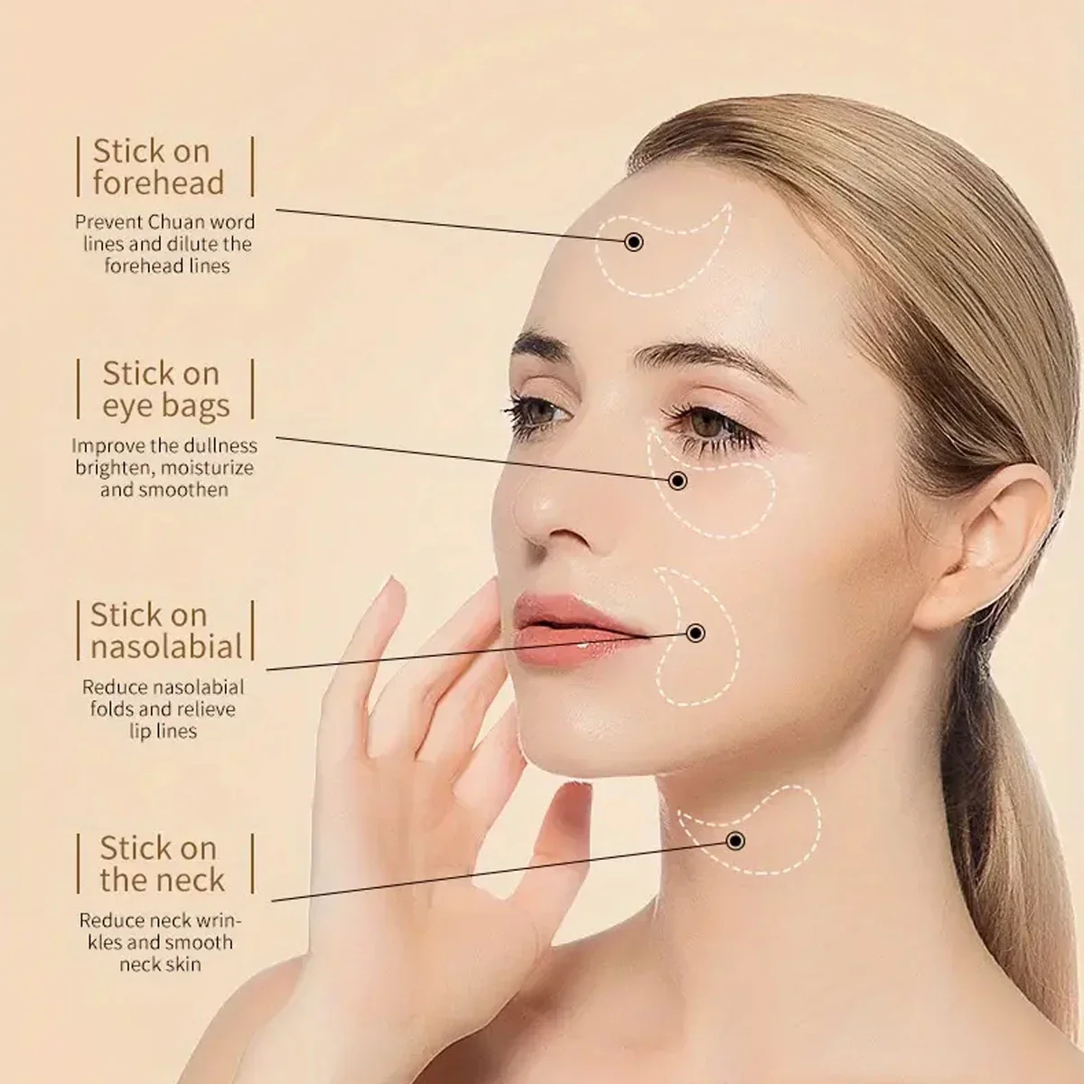 60 قطعة من قناع العين بحمض اله - مراجعة Eye Pad Collagen وسعره