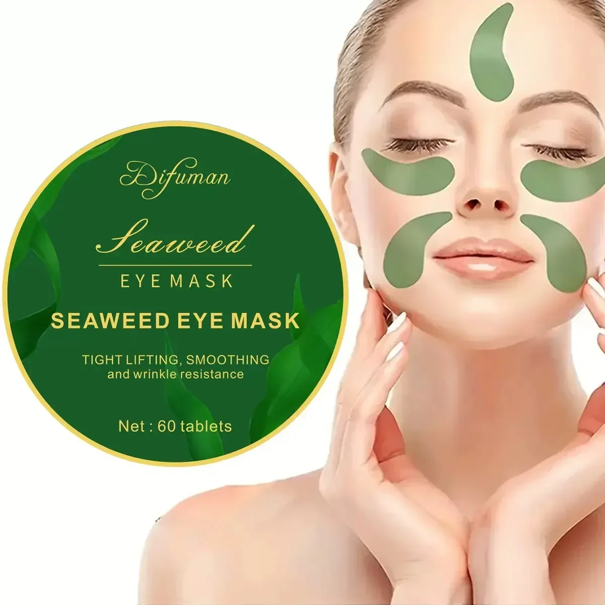 60 قطعة من قناع العين بحمض اله - مراجعة Eye Pad Collagen وسعره