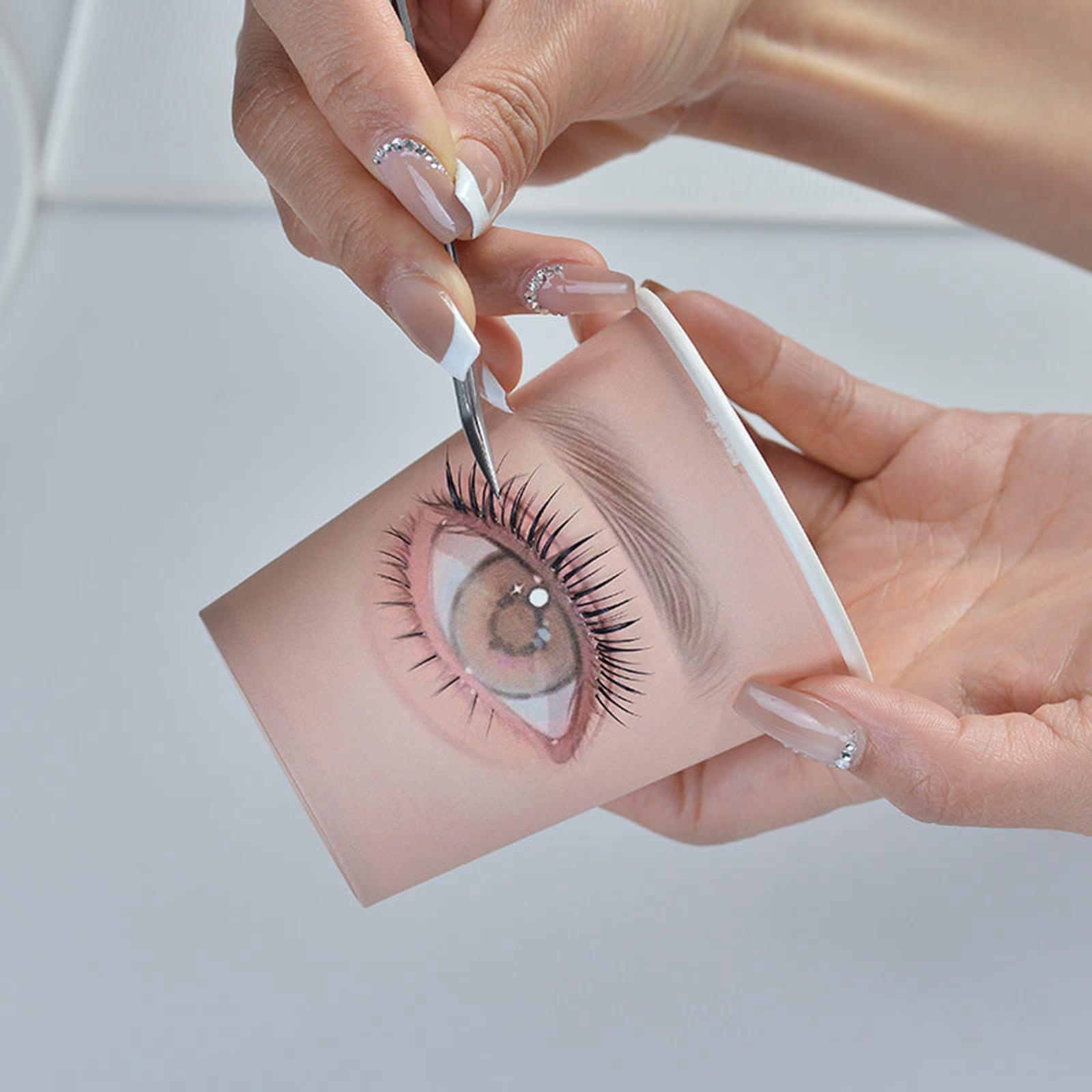 مستلزمات احترافية لتمديد الرمو - مراجعة Eyelash Extension For No Eyelid وسعره