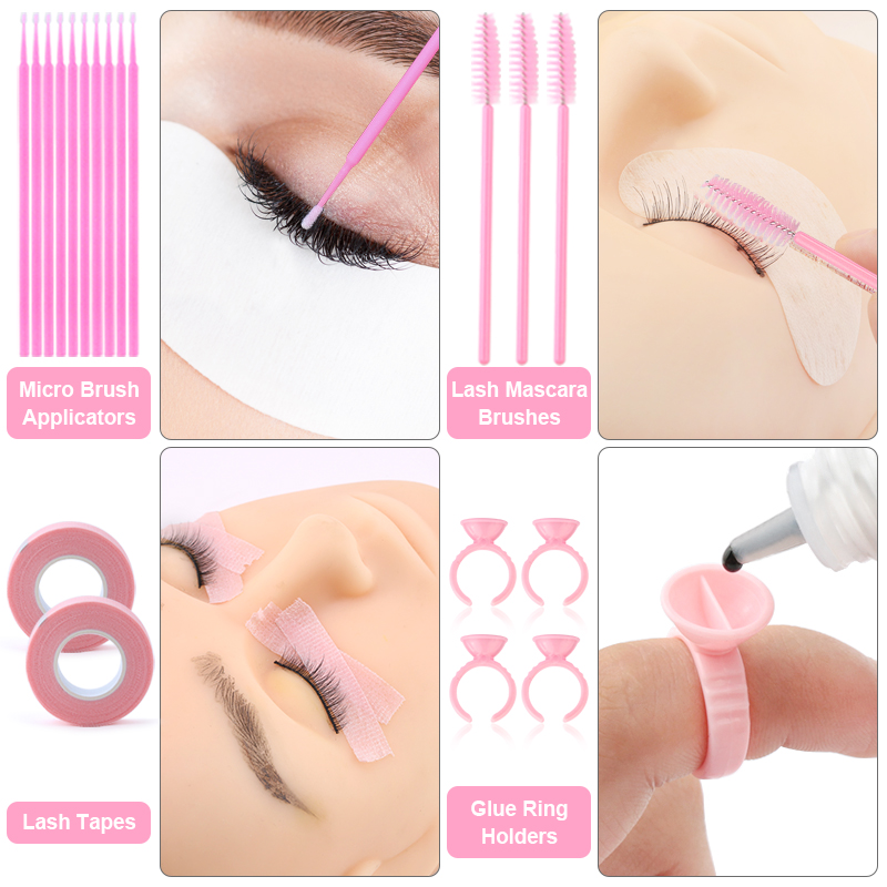 مجموعة فرش وصلات رموش احترافية - مراجعة Eyelash Extension Fan وسعره