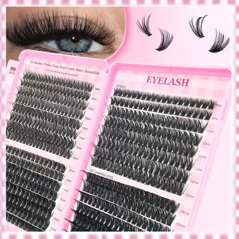 30/40/50/60/80/100D، سميكة 9-1 - مراجعة Eyelash Extension Volume Styles وسعره