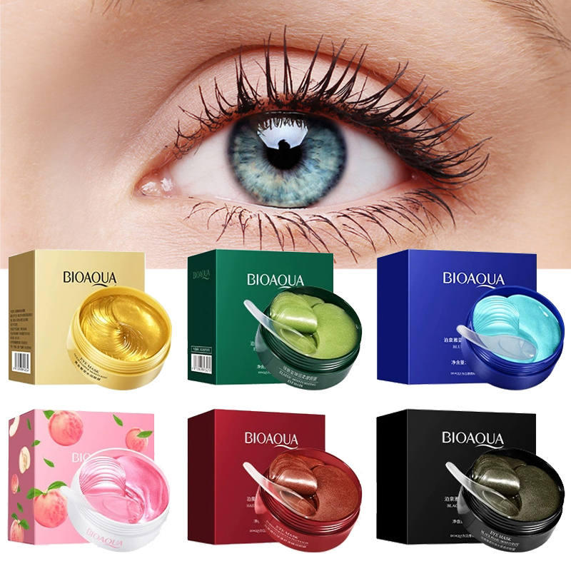 60 قطعة من لصقات العين الكريست - مراجعة Eye Pad Collagen وسعره
