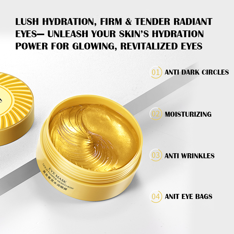 60 قطعة من لصقات العين الكريست - مراجعة Eye Pad Collagen وسعره