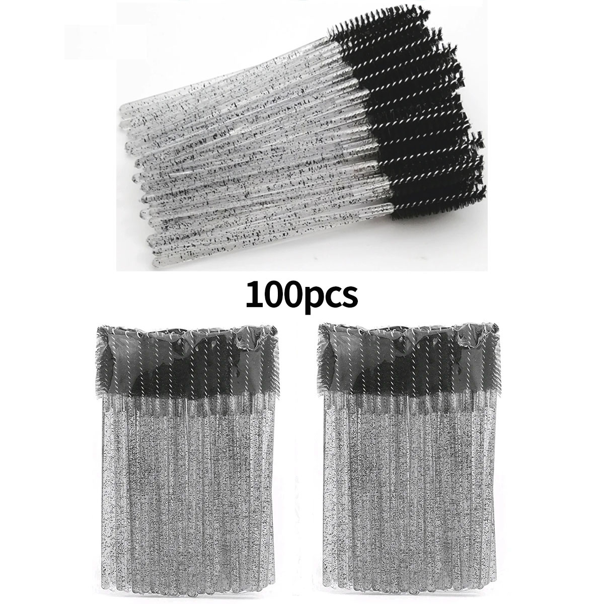 100 قطعة من فرش الرموش القابلة - مراجعة Eyelash Extension Wholesale وسعره