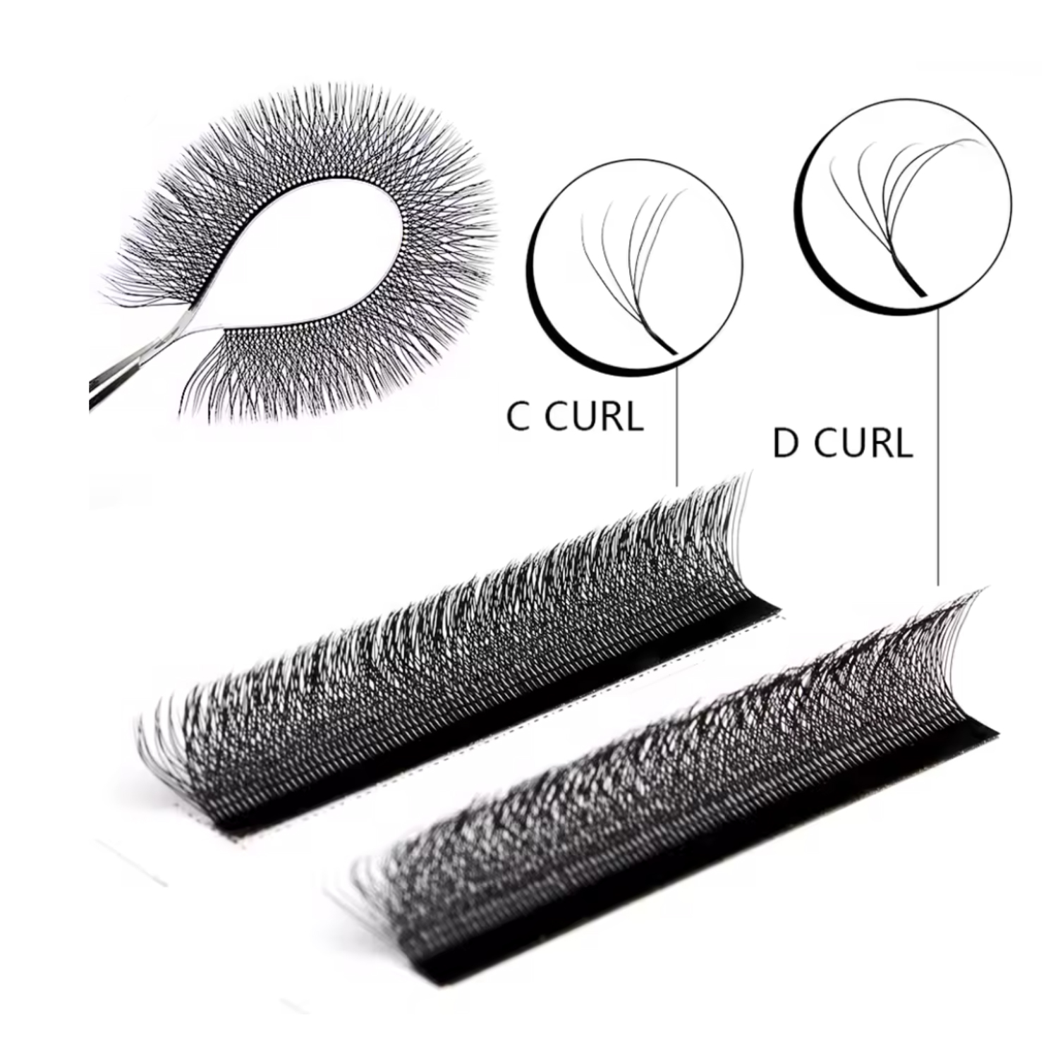 رموش TDANCE W-Style ذاتية التف - مراجعة Eyelash Extension Volume Styles وسعره