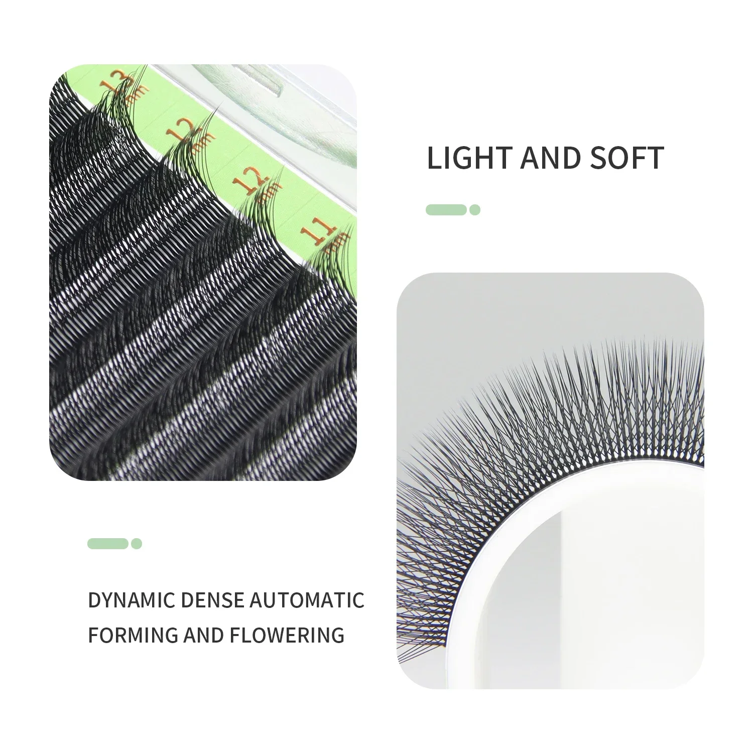 GLAMLASH ثلاثية الأبعاد ث ثلاث - مراجعة Eyelash Extension Volume Styles وسعره
