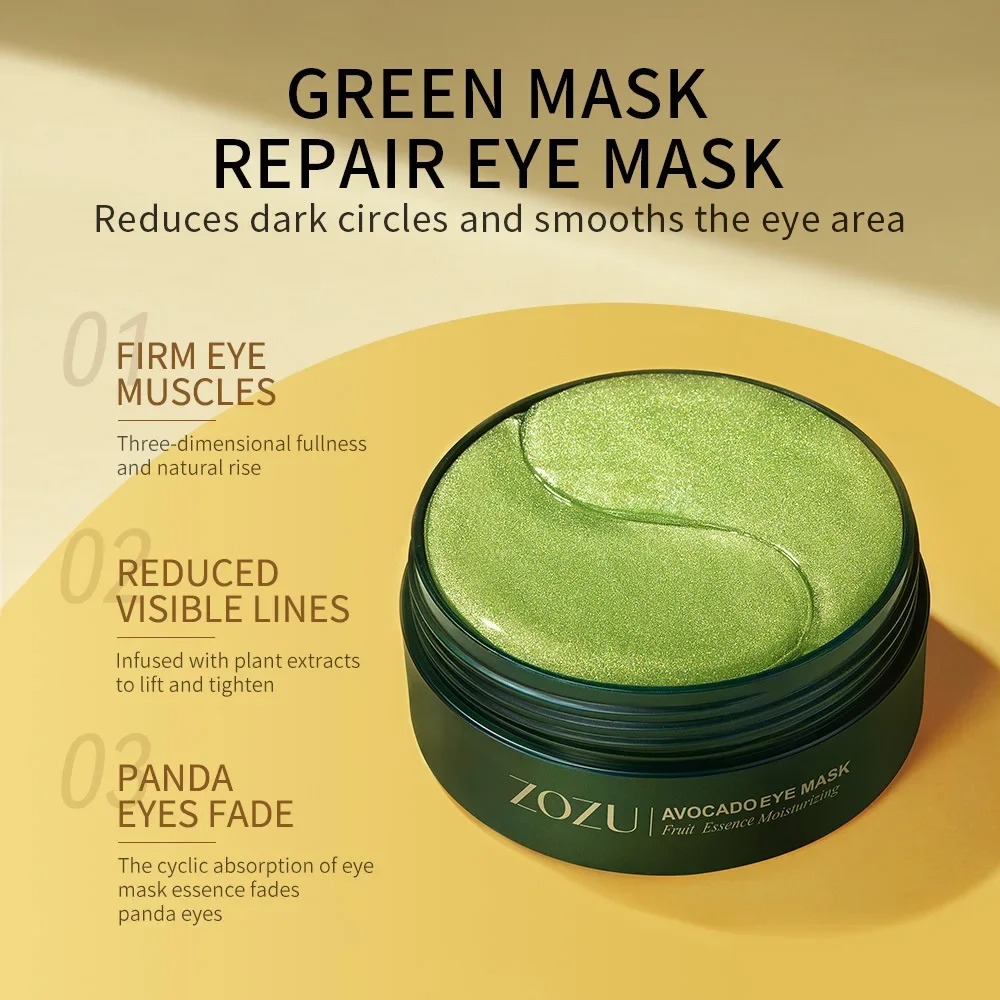24K الذهبي العين لصقة جل الأفو - مراجعة Eye Pad Collagen وسعره