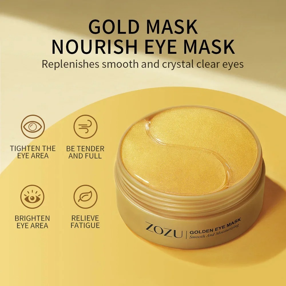 24K الذهبي العين لصقة جل الأفو - مراجعة Eye Pad Collagen وسعره