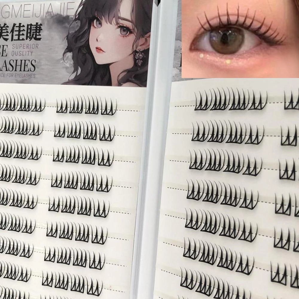رموش صناعية خالية من الغراء عل - مراجعة Eyelash Extension Korean وسعره