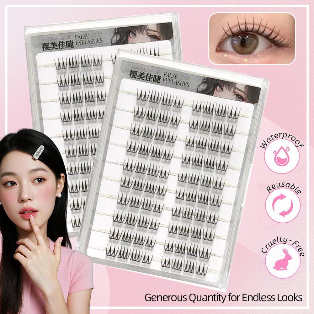 رموش صناعية خالية من الغراء عل - مراجعة Eyelash Extension Korean وسعره