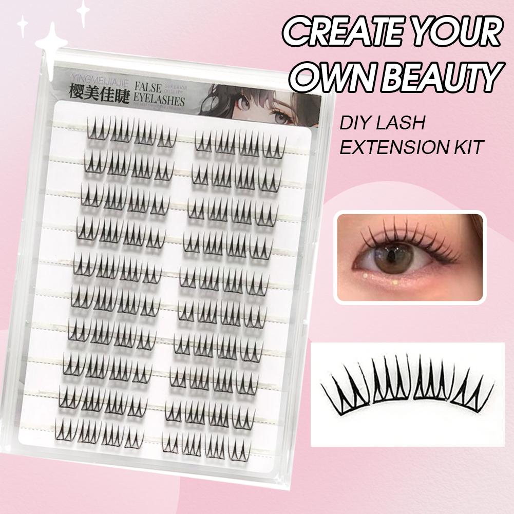 رموش صناعية خالية من الغراء عل - مراجعة Eyelash Extension Korean وسعره