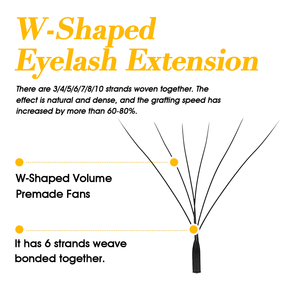 MASSCAKU W شكل بلوم رمش ملحقات - مراجعة Eyelash Extension Volume Styles وسعره