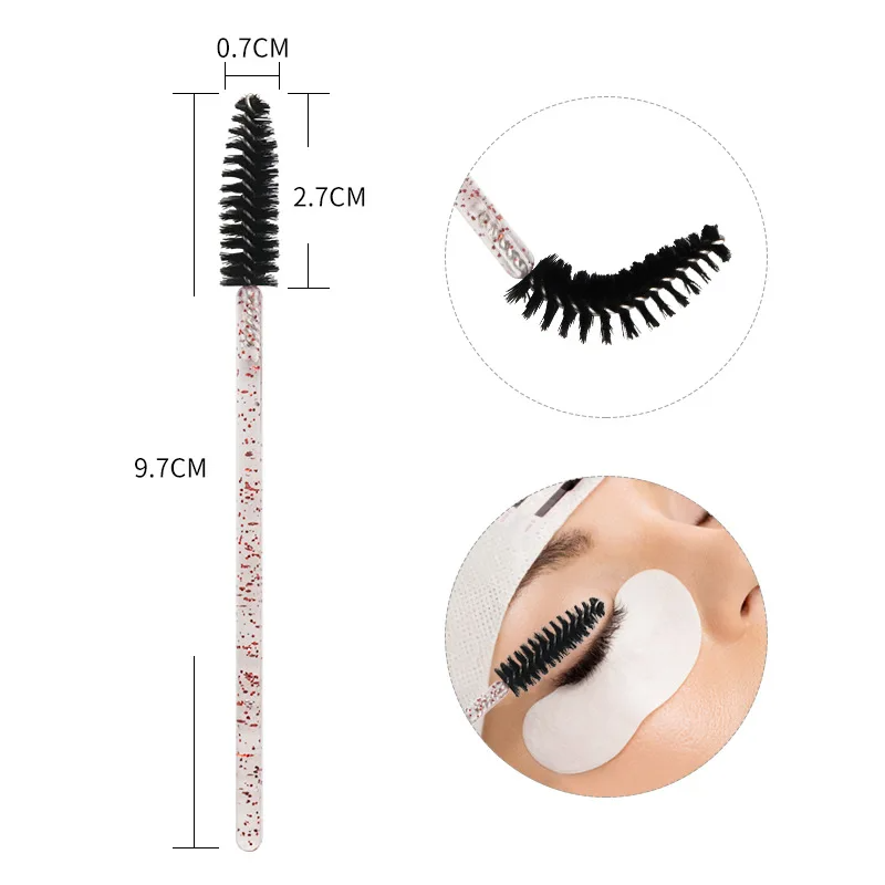 فرش الشفاه 100 قطعة الرموش الم - مراجعة Eyelash Extension Wholesale وسعره